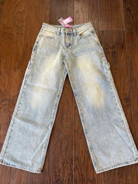 🩵Edikted Carpenter Low Rise Baggy Jeans